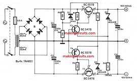 +/-15v穩壓電路