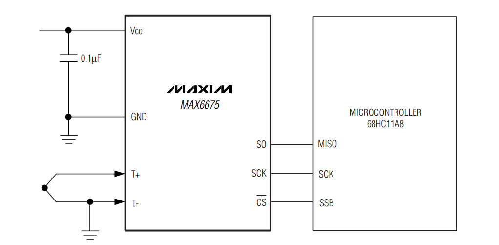 MAX6675推薦電路